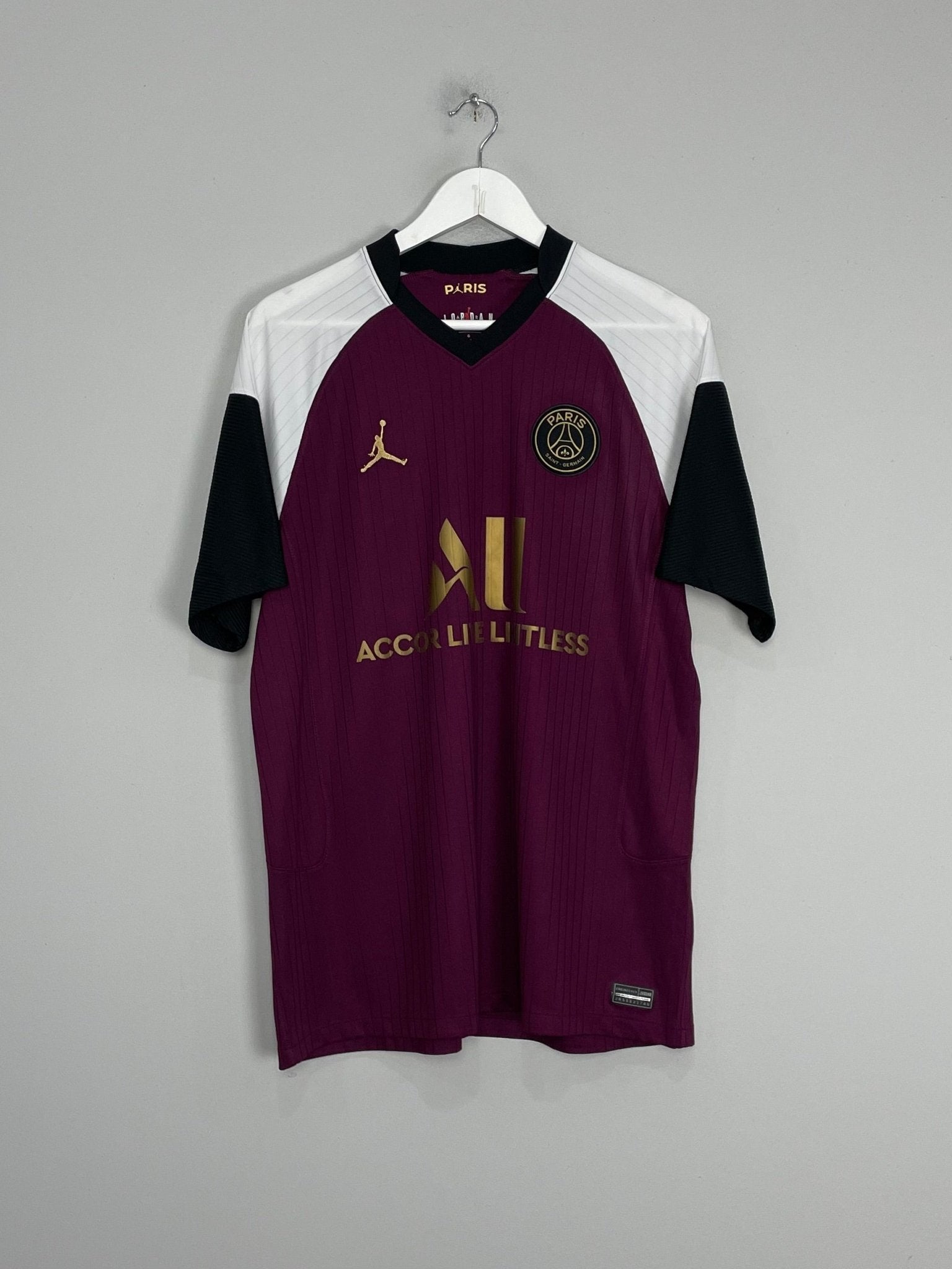 Shop 2020/21 PSG MBAPPE #7 THIRD SHIRT (L) JORDAN, classic football shirts, vintage football shirts & retro soccer jerseys at Cult Kits