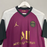 Shop 2020/21 PSG MBAPPE #7 THIRD SHIRT (L) JORDAN, classic football shirts, vintage football shirts & retro soccer jerseys at Cult Kits