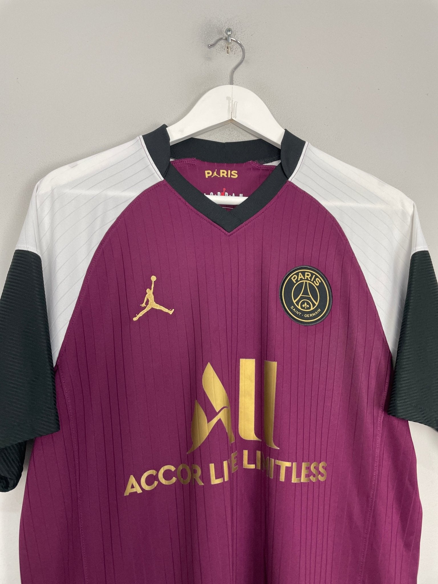 Shop 2020/21 PSG MBAPPE #7 THIRD SHIRT (L) JORDAN, classic football shirts, vintage football shirts & retro soccer jerseys at Cult Kits