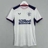 Shop 2020/21 RANGERS AWAY SHIRT (S) CASTORE, classic football shirts, vintage football shirts & retro soccer jerseys at Cult Kits
