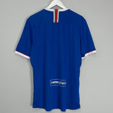 Shop 2020/21 RANGERS HOME SHIRT (XL) CASTORE, classic football shirts, vintage football shirts & retro soccer jerseys at Cult Kits