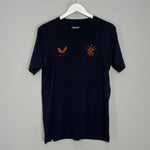 Shop 2020/21 RANGERS T-SHIRT (M) CASTORE, classic football shirts, vintage football shirts & retro soccer jerseys at Cult Kits