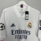 Shop 2020/21 REAL MADRID VINI JR #20 *BNWT* C/L HOME SHIRT (XL) ADIDAS, classic football shirts, vintage football shirts & retro soccer jerseys at Cult Kits