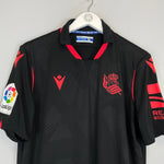 Shop 2020/21 REAL SOCIEDAD AWAY SHIRT (XL) MACRON, classic football shirts, vintage football shirts & retro soccer jerseys at Cult Kits