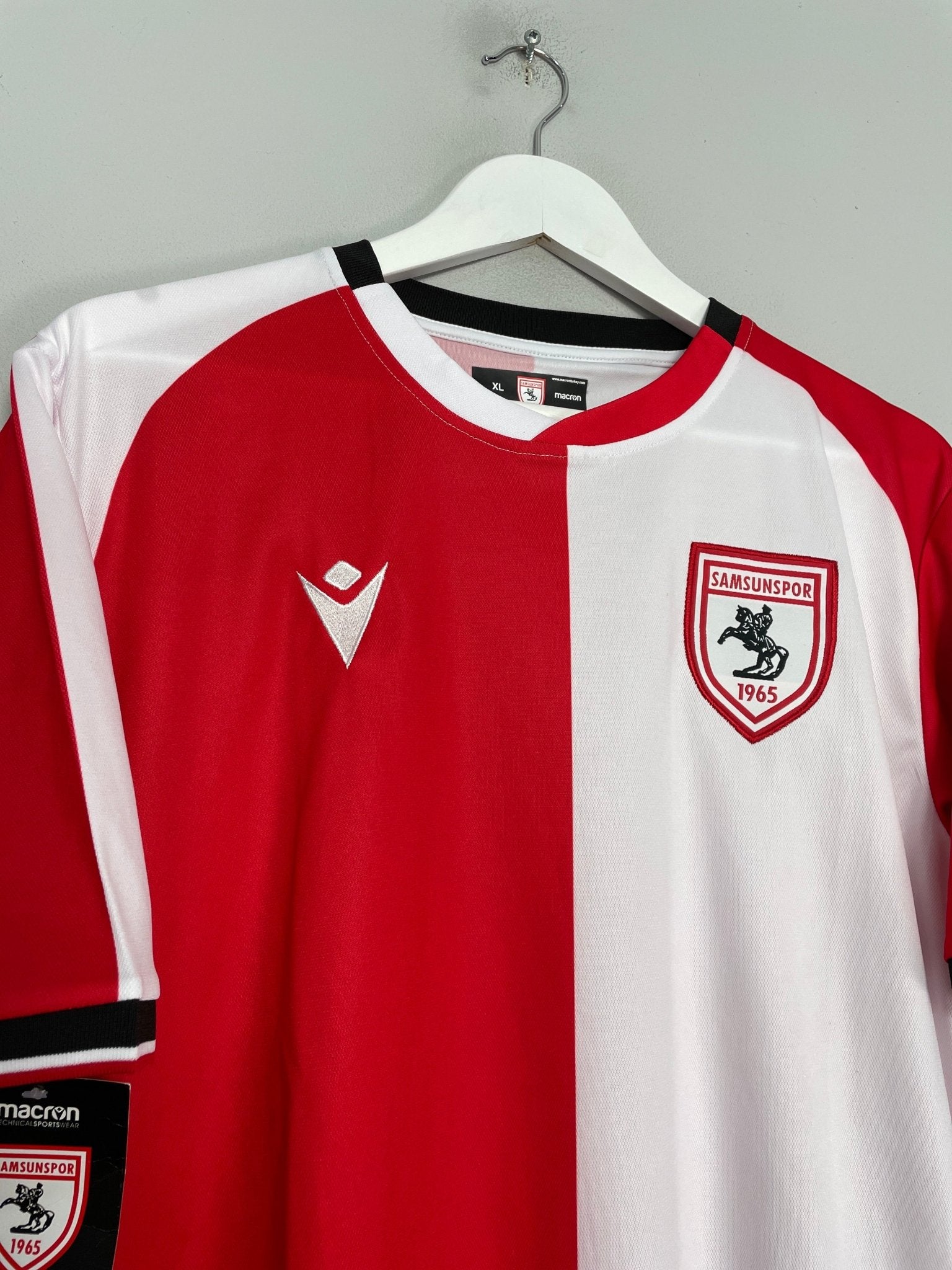 Shop 2020/21 SAMSUNSPOR *BNWT* AWAY SHIRT (XL) MACRON, classic football shirts, vintage football shirts & retro soccer jerseys at Cult Kits