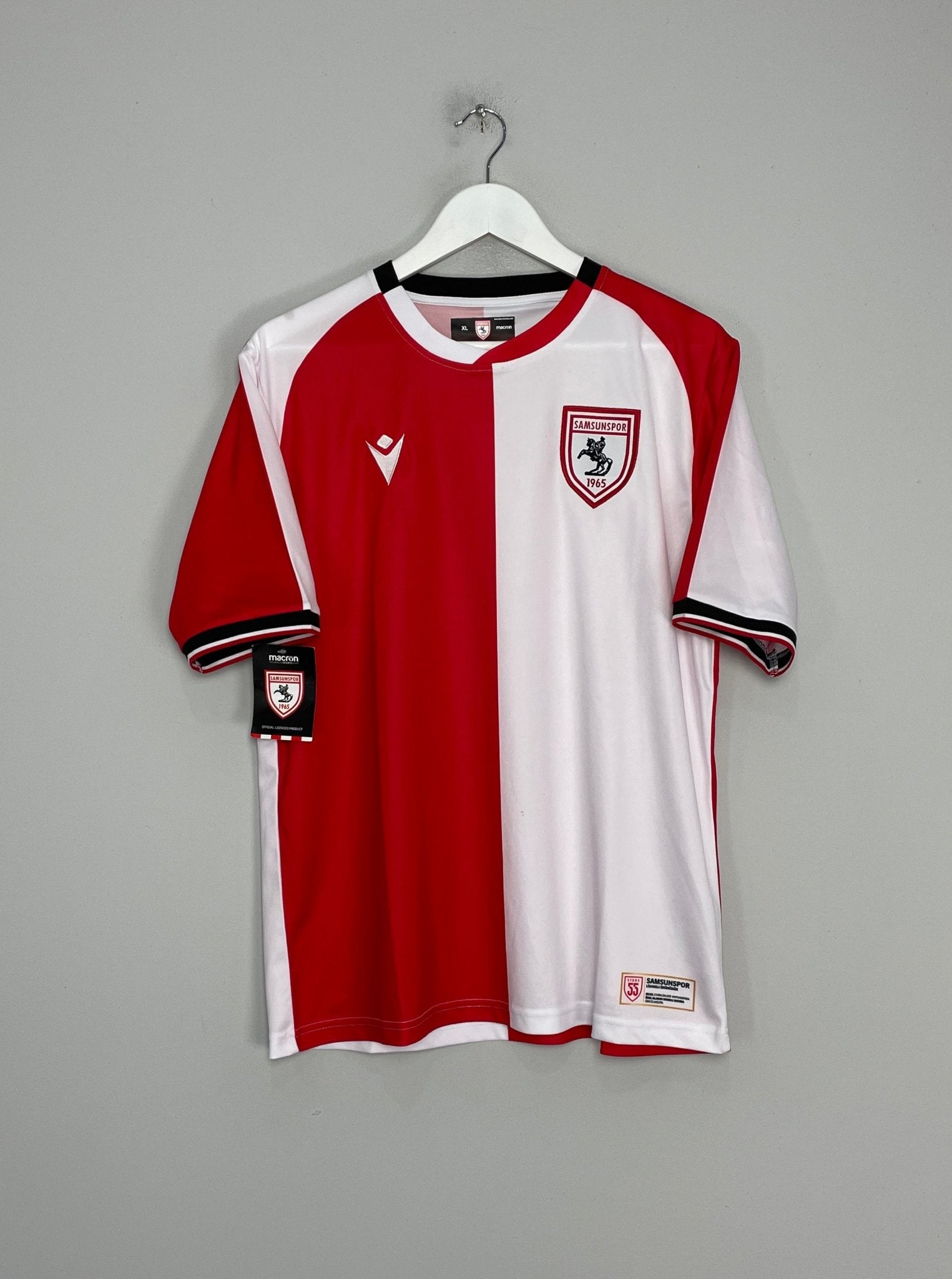 Shop 2020/21 SAMSUNSPOR *BNWT* AWAY SHIRT (XL) MACRON, classic football shirts, vintage football shirts & retro soccer jerseys at Cult Kits