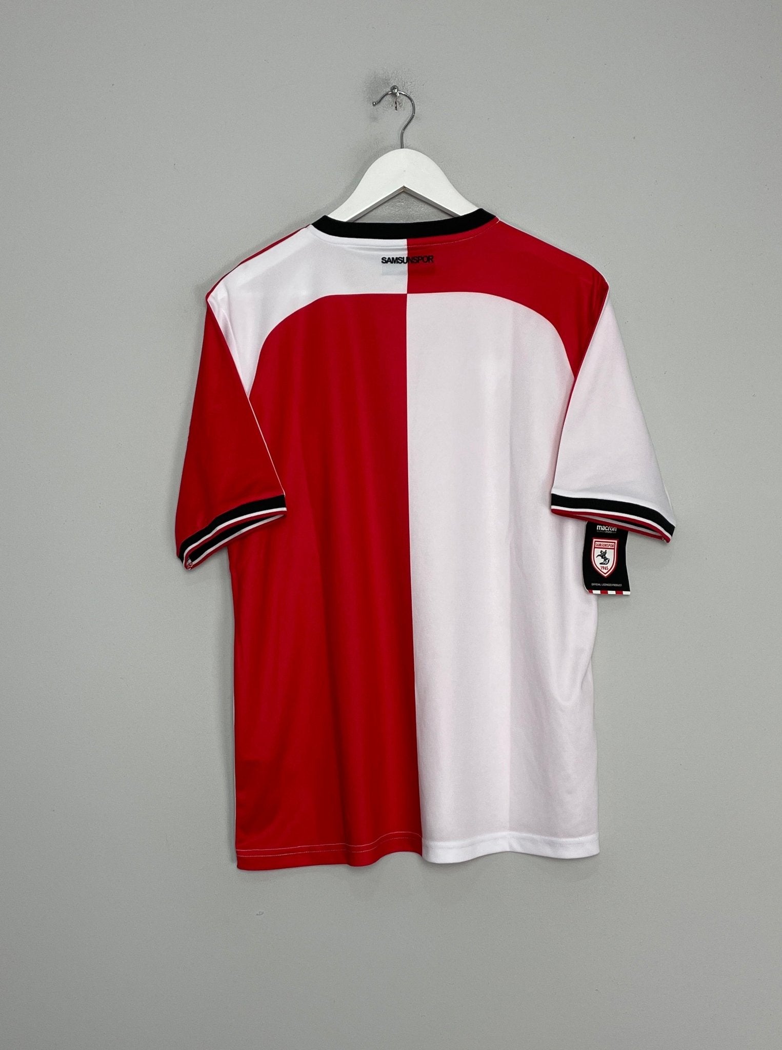 Shop 2020/21 SAMSUNSPOR *BNWT* AWAY SHIRT (XL) MACRON, classic football shirts, vintage football shirts & retro soccer jerseys at Cult Kits