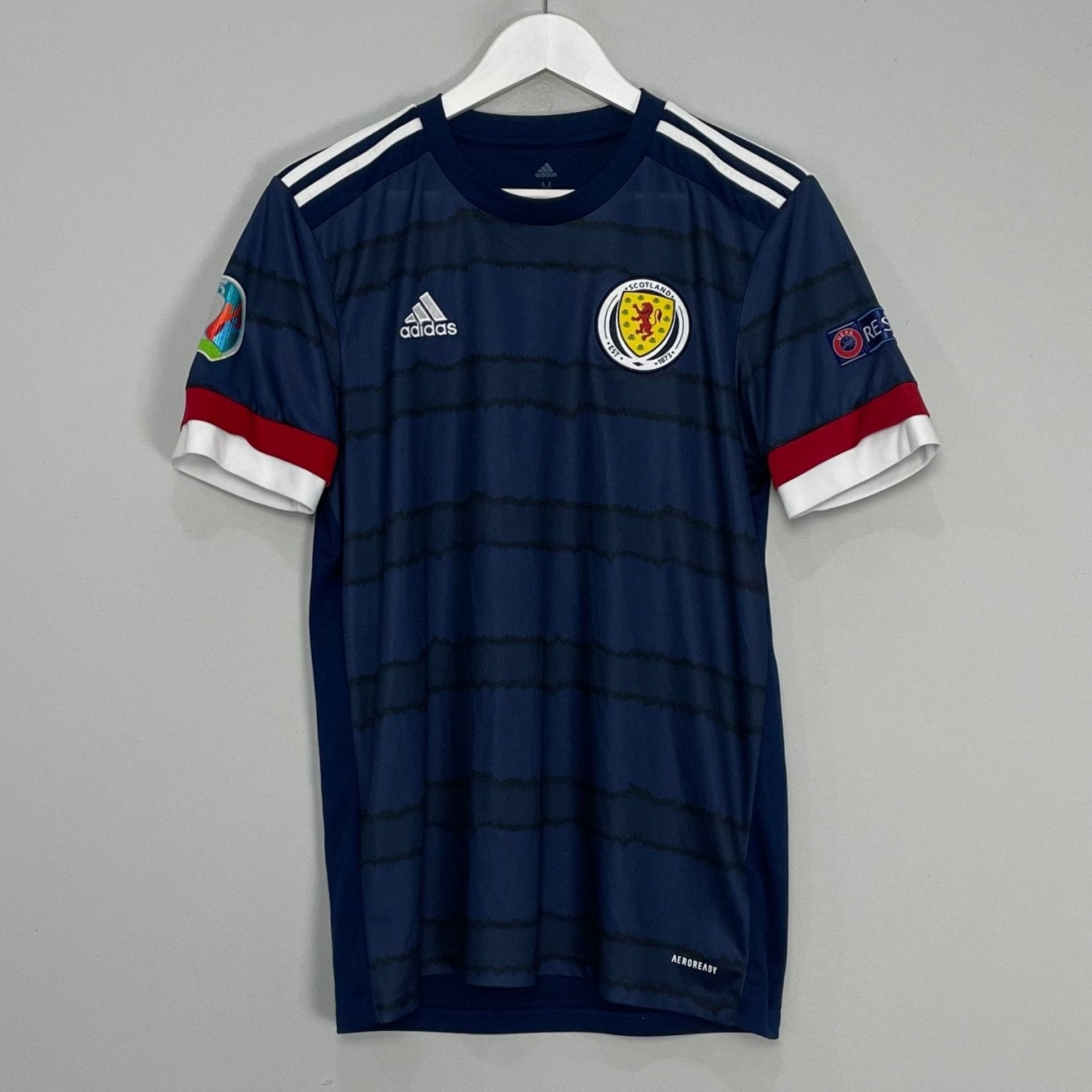 Shop 2020/21 SCOTLAND HOME SHIRT (M) ADIDAS, classic football shirts, vintage football shirts & retro soccer jerseys at Cult Kits