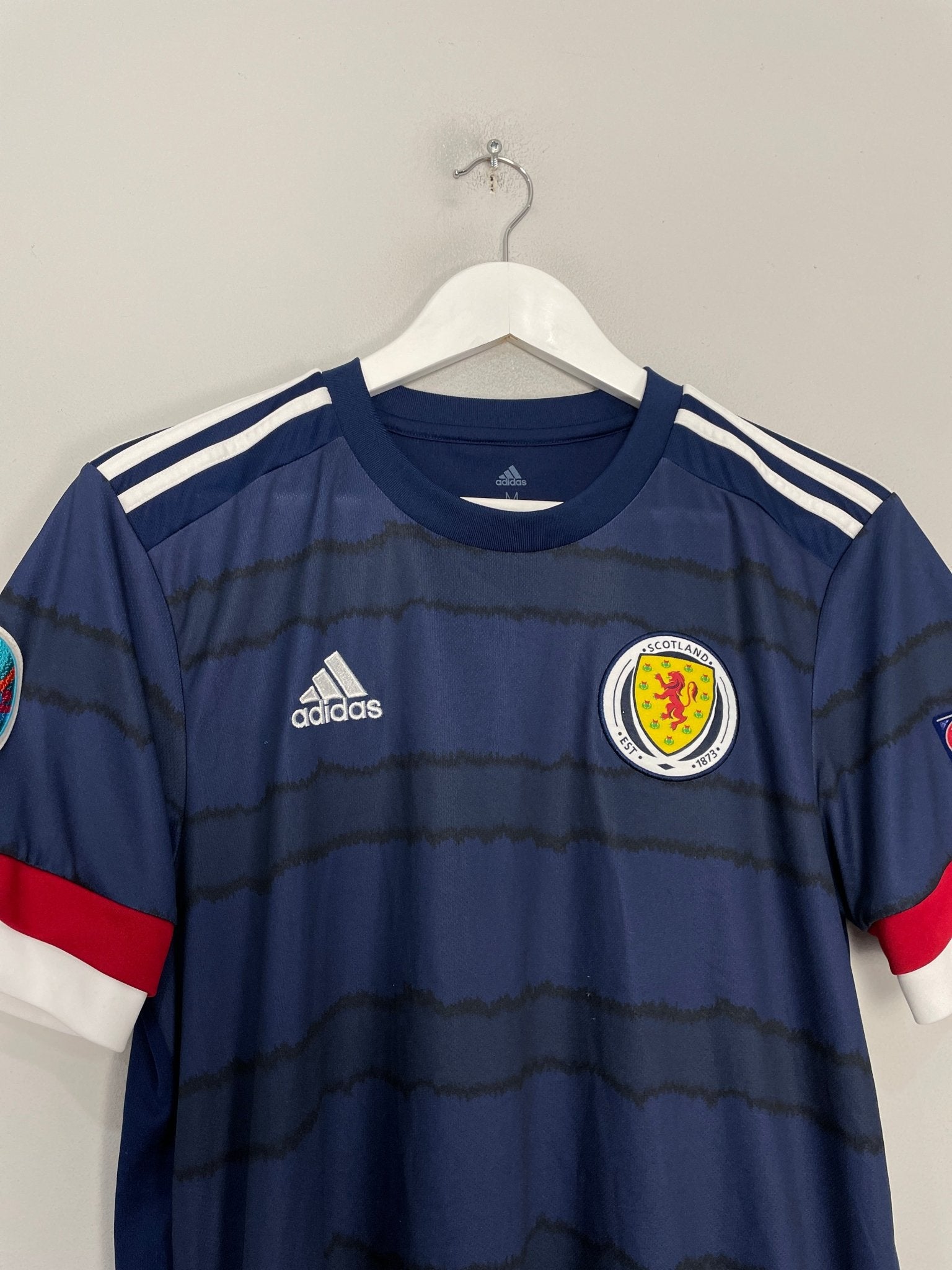 Shop 2020/21 SCOTLAND HOME SHIRT (M) ADIDAS, classic football shirts, vintage football shirts & retro soccer jerseys at Cult Kits