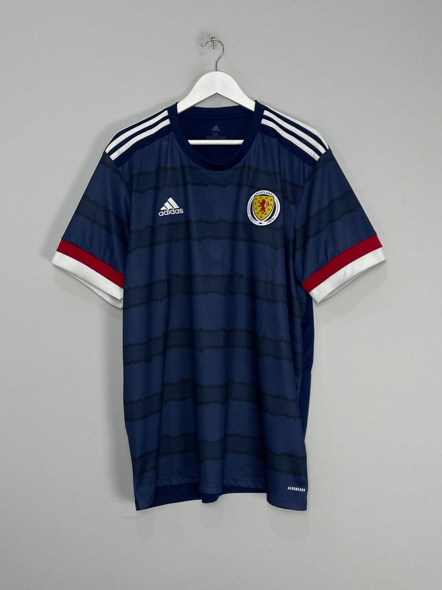Shop 2020/21 SCOTLAND HOME SHIRT (XXL) ADIDAS, classic football shirts, vintage football shirts & retro soccer jerseys at Cult Kits