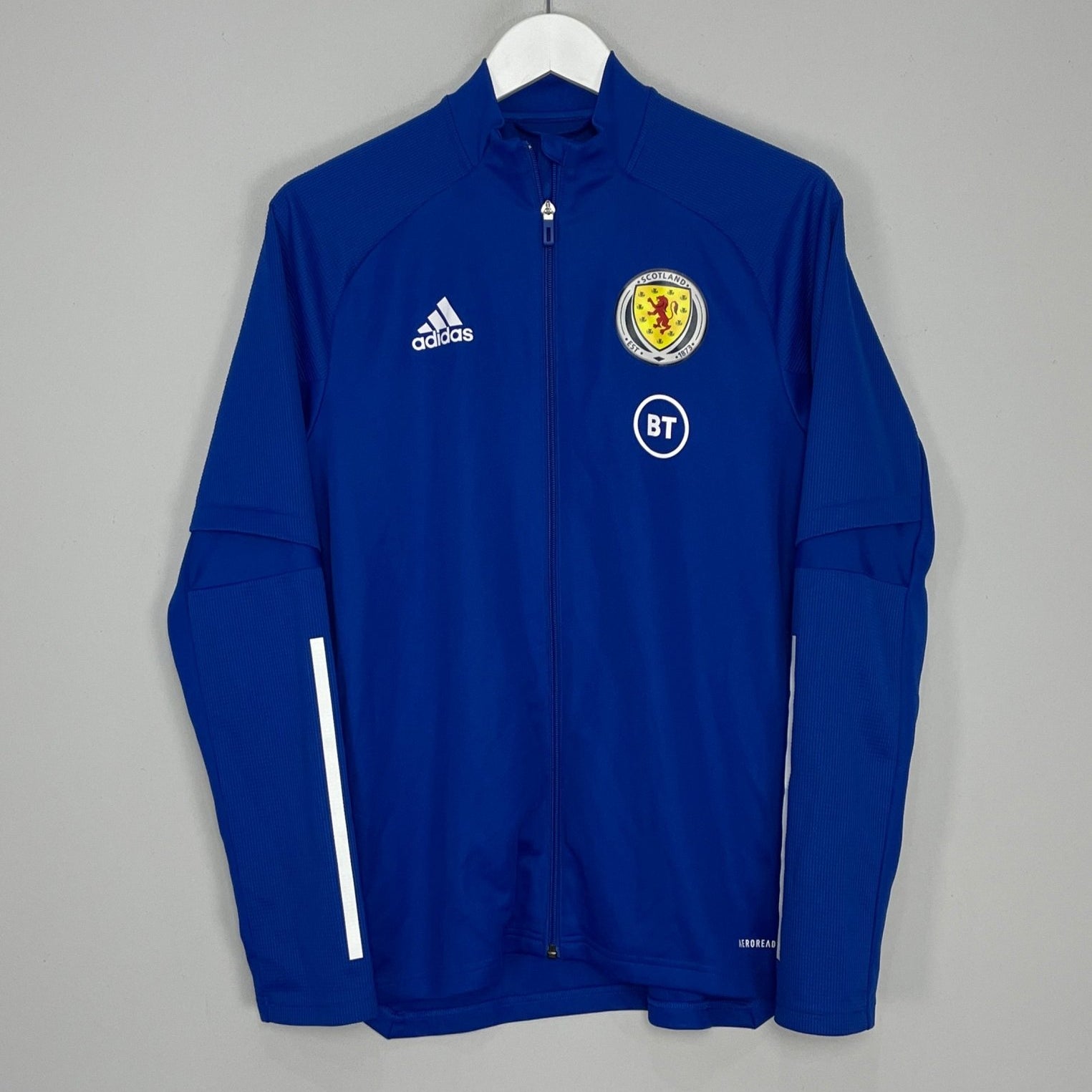 Shop 2020/21 SCOTLAND TRACK JACKET (S) ADIDAS, classic football shirts, vintage football shirts & retro soccer jerseys at Cult Kits