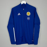 Shop 2020/21 SCOTLAND TRACK JACKET (S) ADIDAS, classic football shirts, vintage football shirts & retro soccer jerseys at Cult Kits