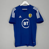 Shop 2020/21 SCOTLAND TRAINING SHIRT (M) ADIDAS, classic football shirts, vintage football shirts & retro soccer jerseys at Cult Kits