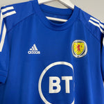 Shop 2020/21 SCOTLAND TRAINING SHIRT (M) ADIDAS, classic football shirts, vintage football shirts & retro soccer jerseys at Cult Kits