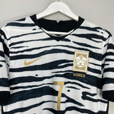 Shop 2020/21 SOUTH KOREA H.M SON #7 AWAY SHIRT (M) NIKE, classic football shirts, vintage football shirts & retro soccer jerseys at Cult Kits