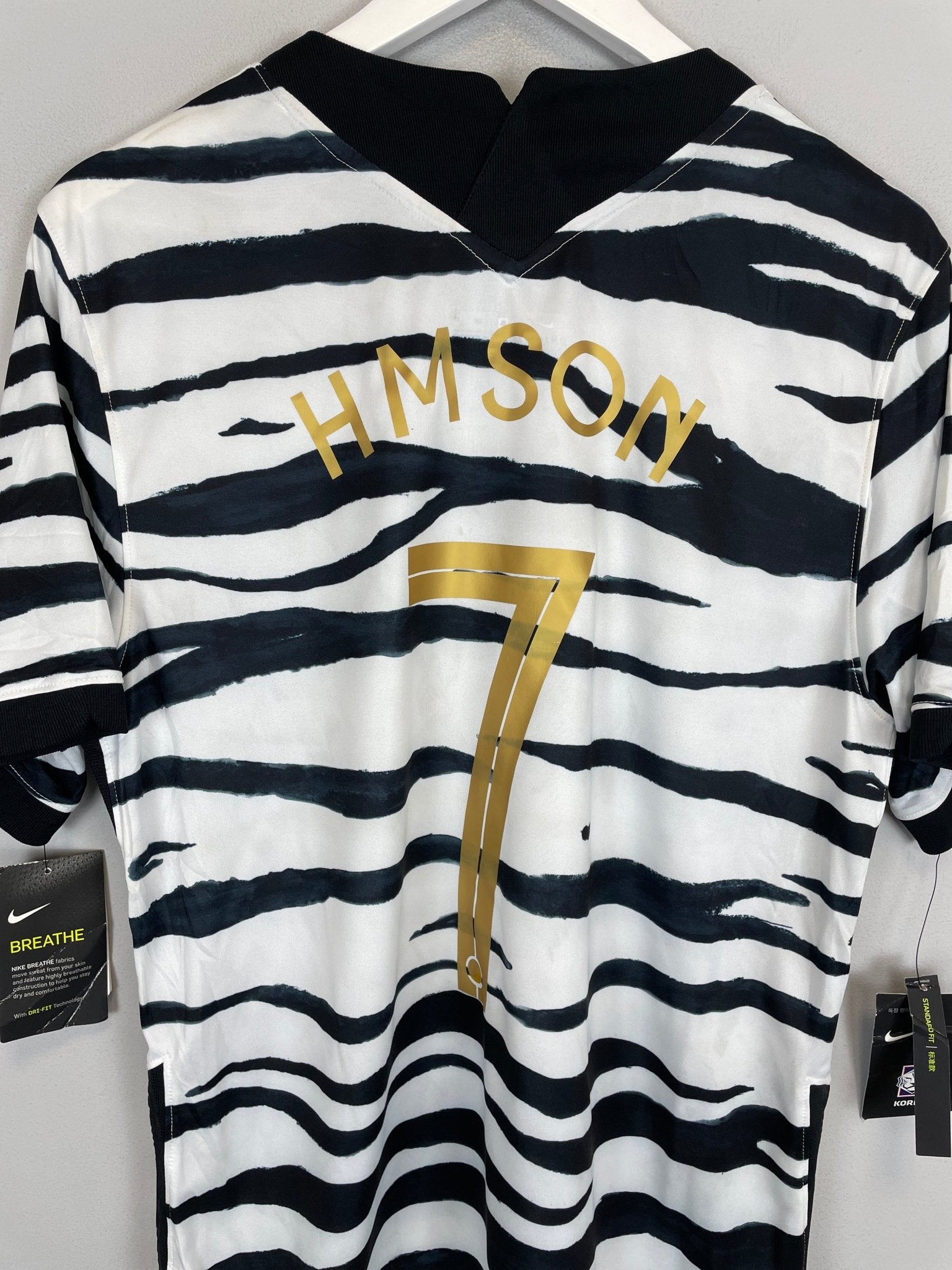 Shop 2020/21 SOUTH KOREA HM SON #7 *BNWT* AWAY SHIRT (L) NIKE, classic football shirts, vintage football shirts & retro soccer jerseys at Cult Kits