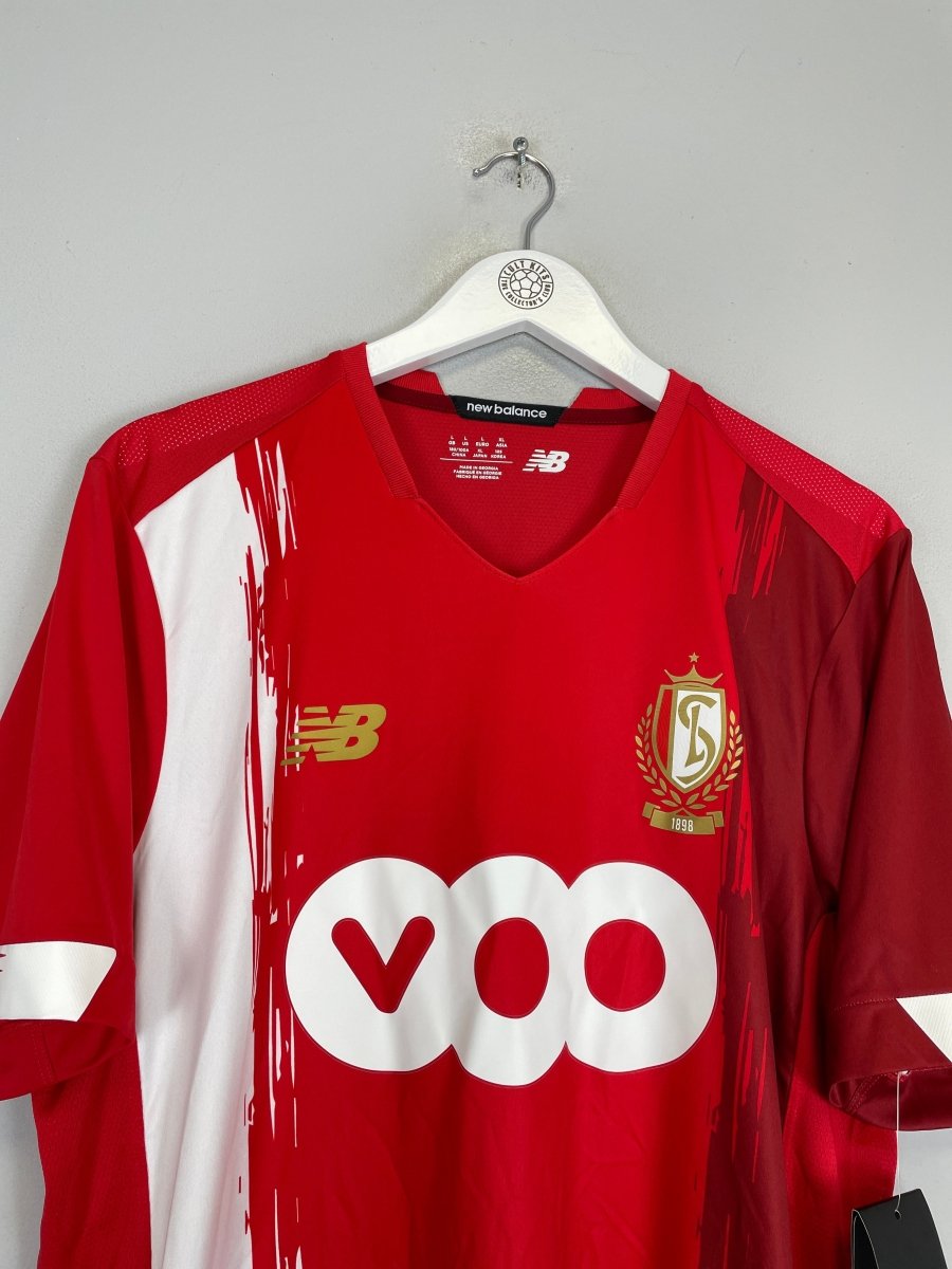 2020/21 STANDARD LIEGE *BNWT* HOME SHIRT (L) NEW BALANCE - Cult Kits - Large - Buy Vintage Football Shirts, Authentic Retro Football Shirts For Sale, Classic Football Shirts & Soccer Jersey