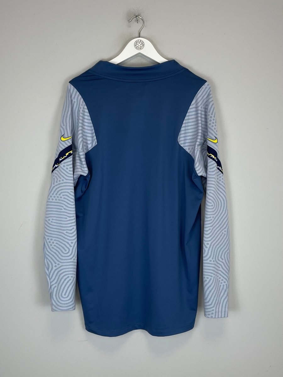 2020/21 TOTTENHAM 1/4 ZIP DRILL TOP (XL) NIKE - Cult Kits - XL - Buy Vintage Football Shirts, Authentic Retro Football Shirts For Sale, Classic Football Shirts & Soccer Jersey