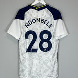 Shop 2020/21 TOTTENHAM NDOMBELE #20 HOME SHIRT (M) NIKE, classic football shirts, vintage football shirts & retro soccer jerseys at Cult Kits