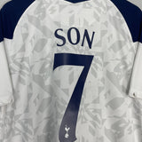 Shop 2020/21 TOTTENHAM SON #7 HOME SHIRT (XXL) NIKE, classic football shirts, vintage football shirts & retro soccer jerseys at Cult Kits