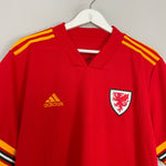 Shop 2020/21 WALES HOME SHIRT (XL) ADIDAS, classic football shirts, vintage football shirts & retro soccer jerseys at Cult Kits
