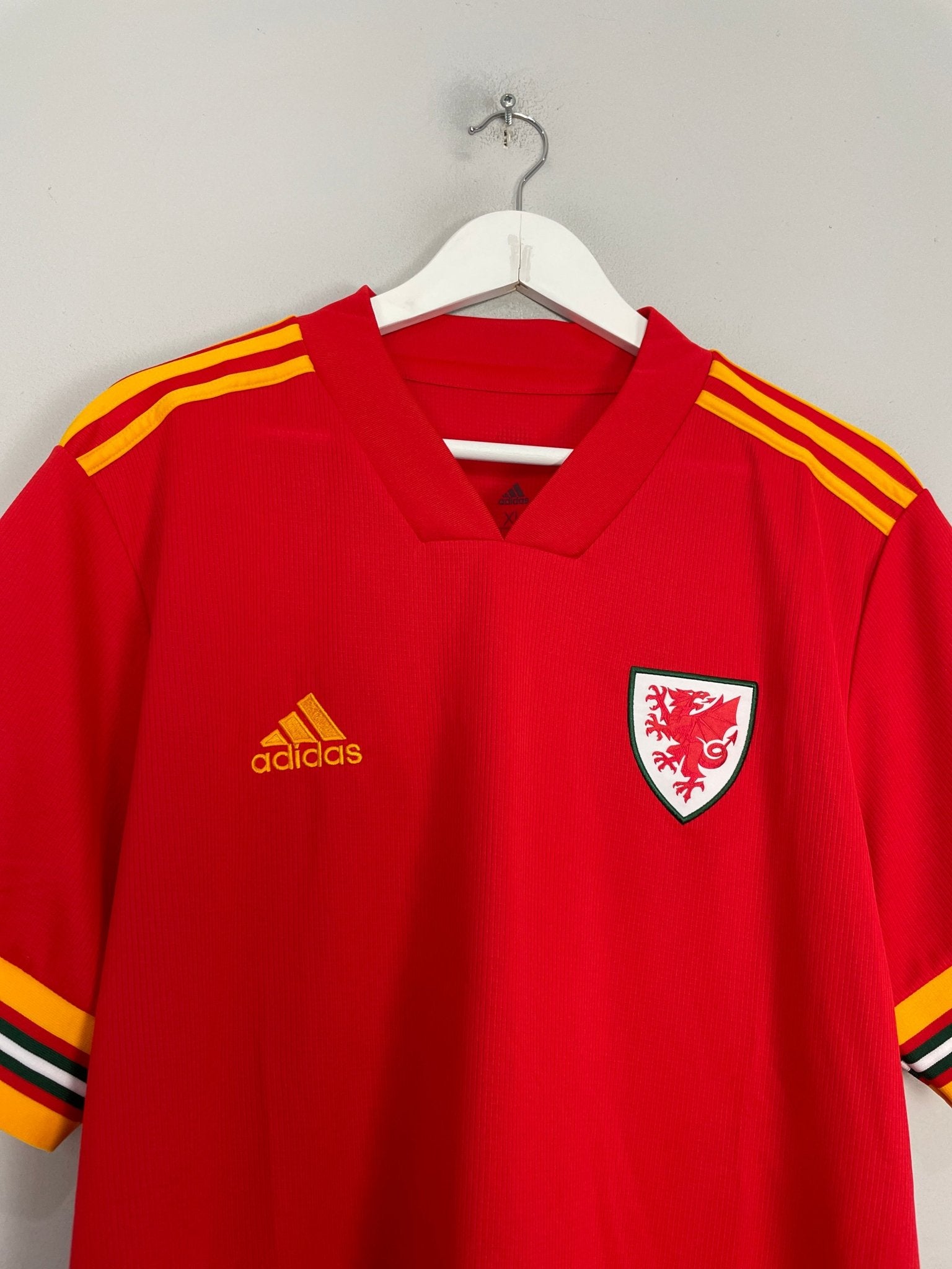 Shop 2020/21 WALES HOME SHIRT (XL) ADIDAS, classic football shirts, vintage football shirts & retro soccer jerseys at Cult Kits