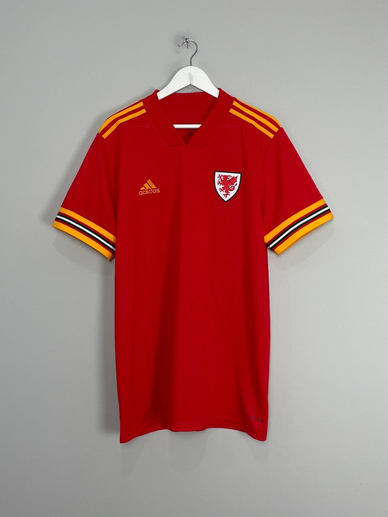 Shop 2020/21 WALES HOME SHIRT (XL) ADIDAS, classic football shirts, vintage football shirts & retro soccer jerseys at Cult Kits