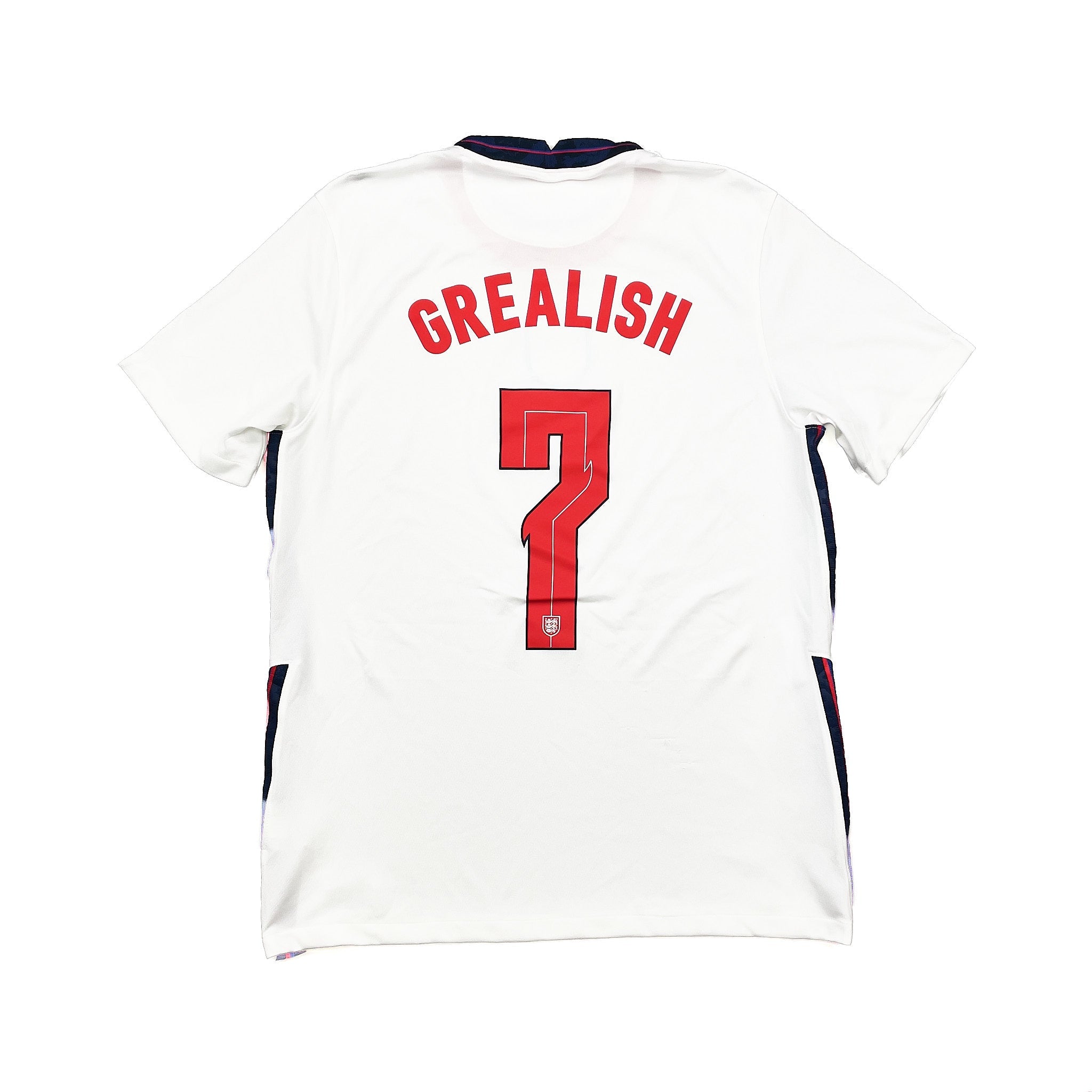Buy 2020/22 England Grealish 7 Home Shirt (L) Nike ~ Free worldwide shipping available ~ Authentic Vintage Football Shirts from Cult Kits