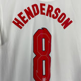 Shop 2020/22 ENGLAND HENDERSON #8 HOME SHIRT (L) NIKE, classic football shirts, vintage football shirts & retro soccer jerseys at Cult Kits