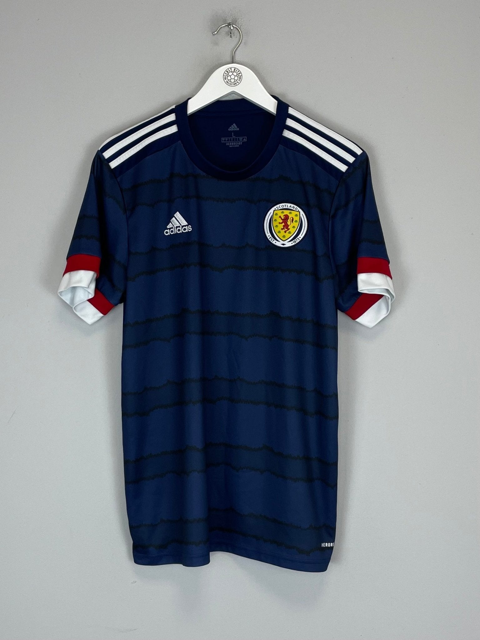 Shop 2020/22 SCOTLAND HOME SHIRT (L) ADIDAS, classic football shirts, vintage football shirts & retro soccer jerseys at Cult Kits