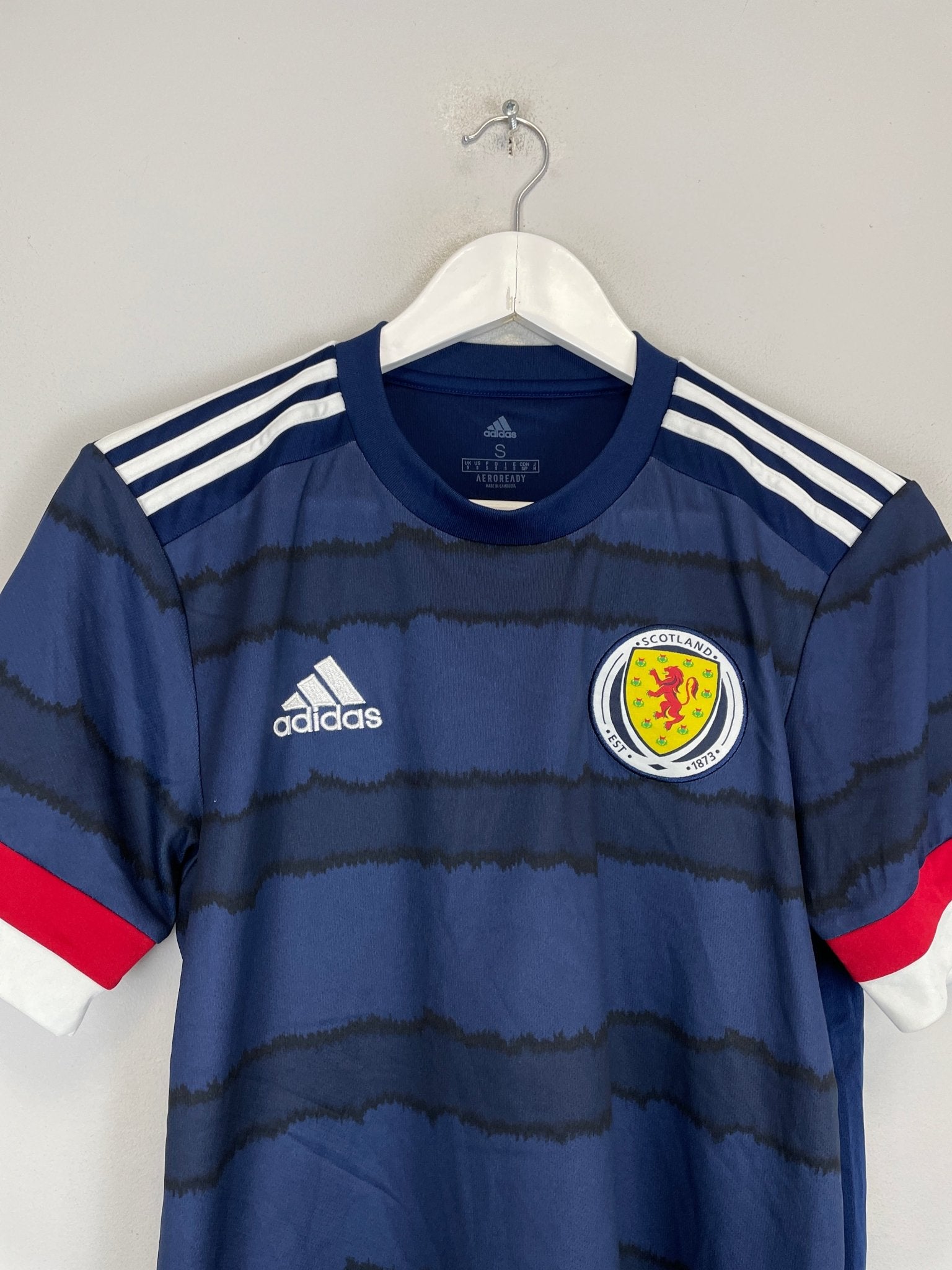 Shop 2020/22 SCOTLAND HOME SHIRT (S) ADIDAS, classic football shirts, vintage football shirts & retro soccer jerseys at Cult Kits