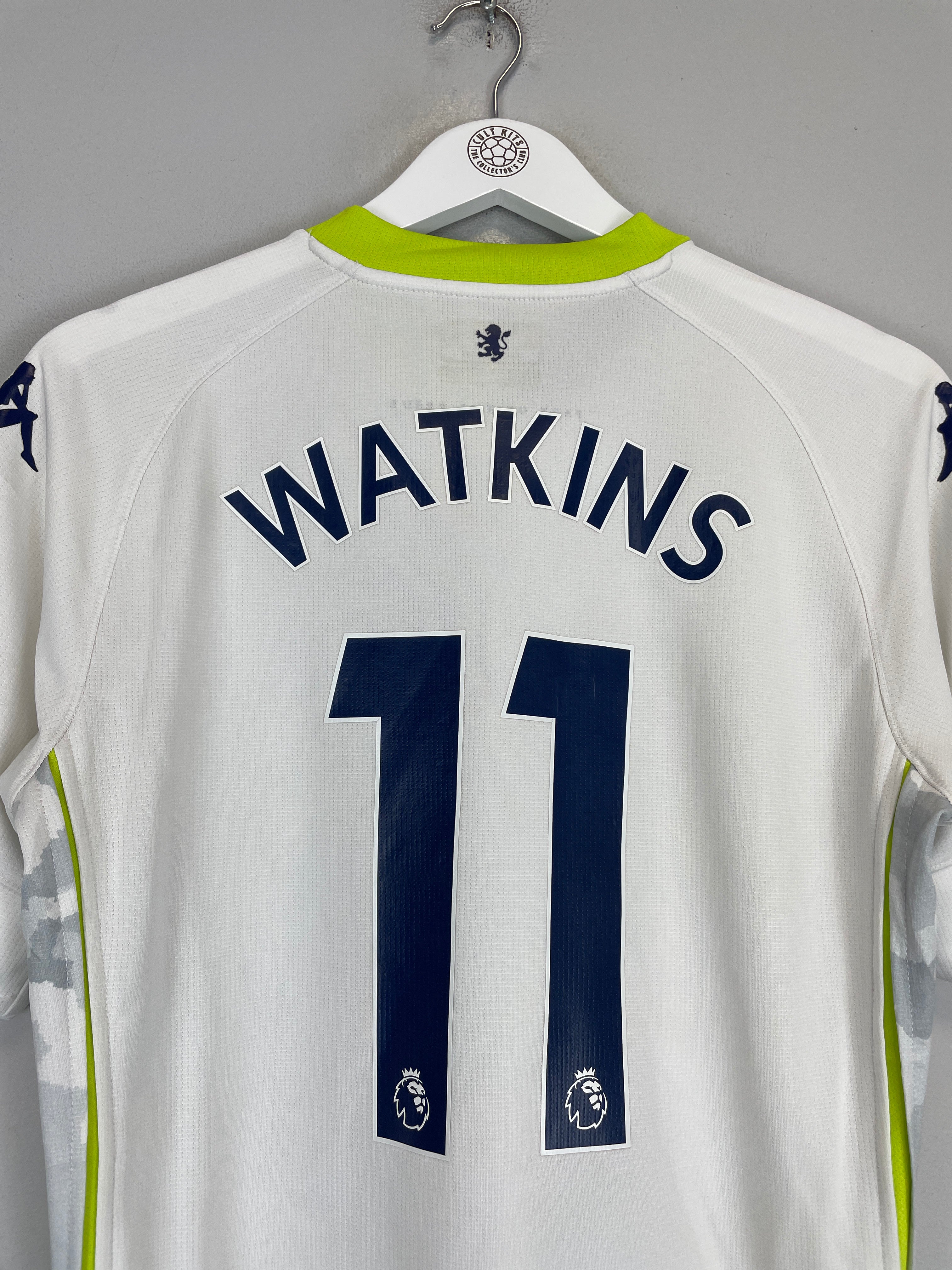 Shop 2020/21 ASTON VILLA WATKINS #11 THIRD SHIRT (M) KAPPA, classic football shirts, vintage football shirts & retro soccer jerseys at Cult Kits
