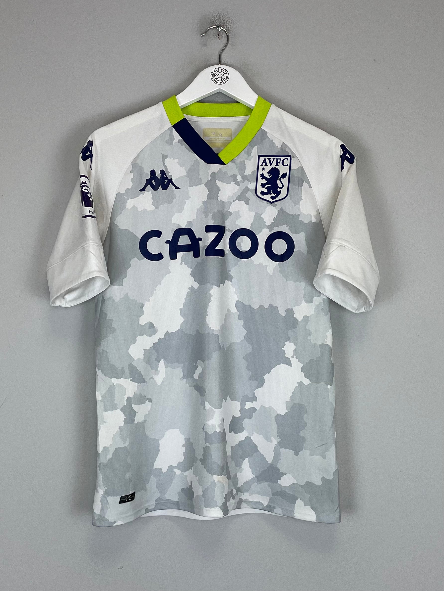 Shop 2020/21 ASTON VILLA WATKINS #11 THIRD SHIRT (M) KAPPA, classic football shirts, vintage football shirts & retro soccer jerseys at Cult Kits