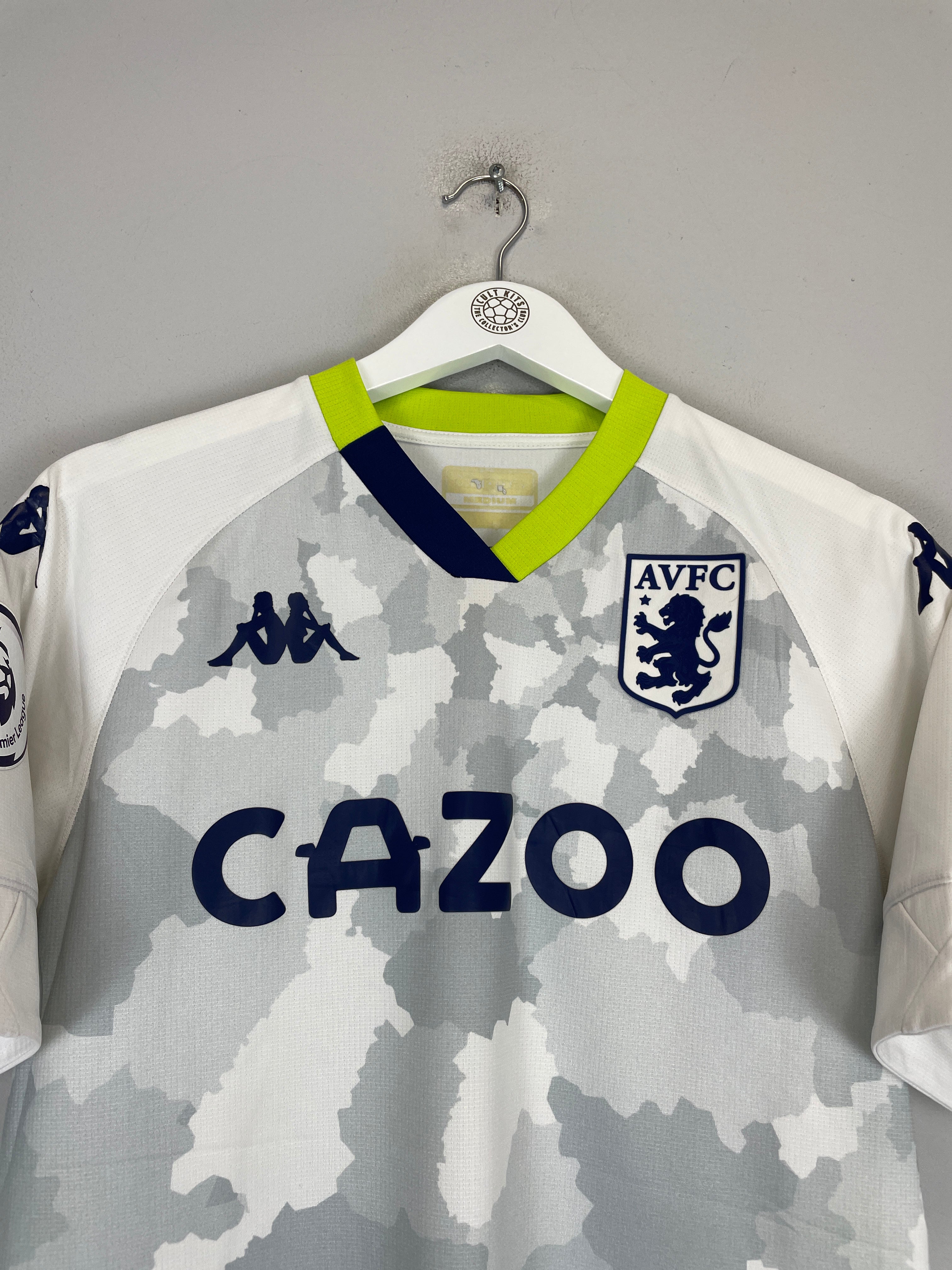 Shop 2020/21 ASTON VILLA WATKINS #11 THIRD SHIRT (M) KAPPA, classic football shirts, vintage football shirts & retro soccer jerseys at Cult Kits