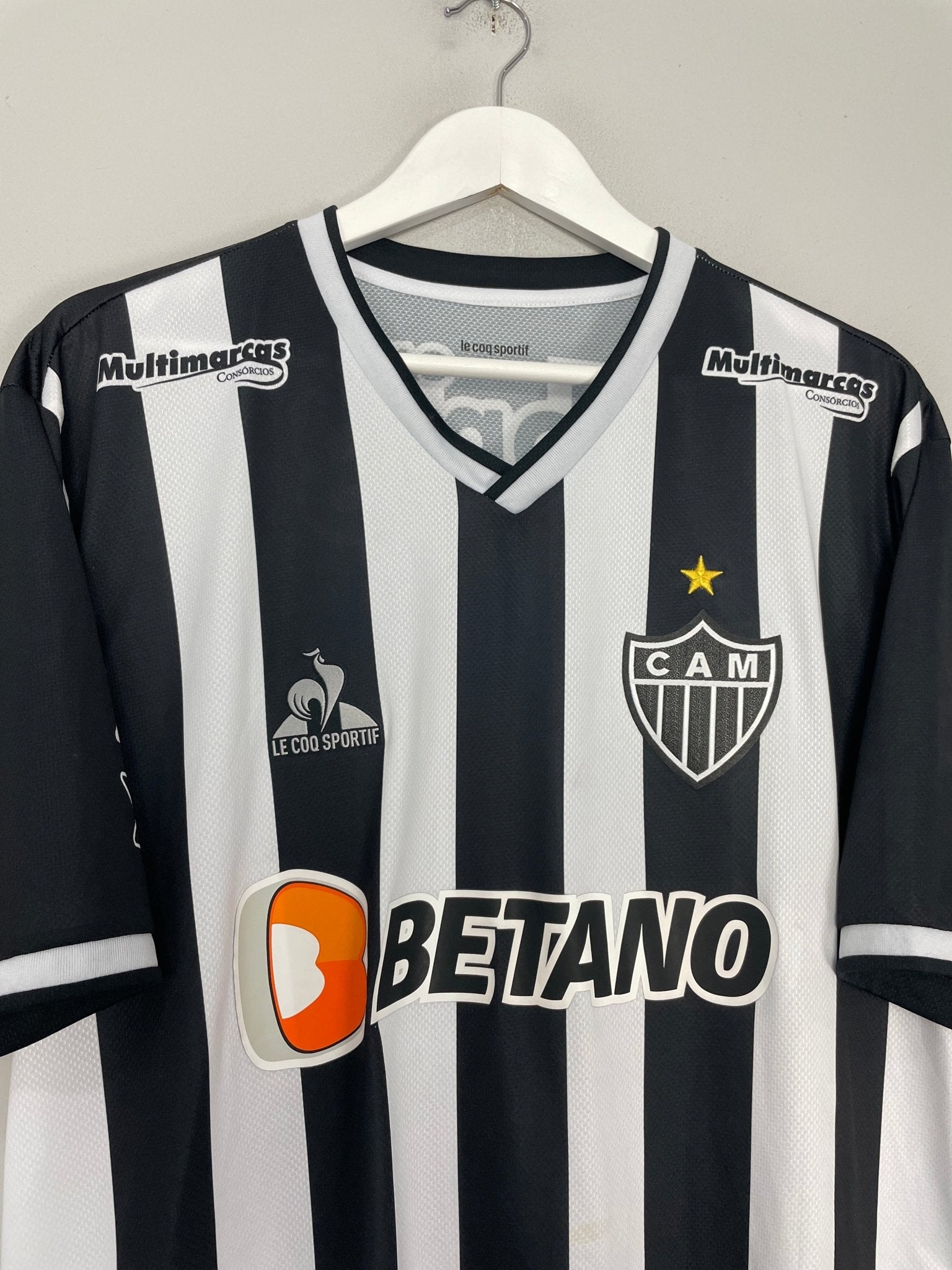 Shop 2021 ATLETICO MINEIRO HULK #7 HOME SHIRT (XL) LE COQ, classic football shirts, vintage football shirts & retro soccer jerseys at Cult Kits