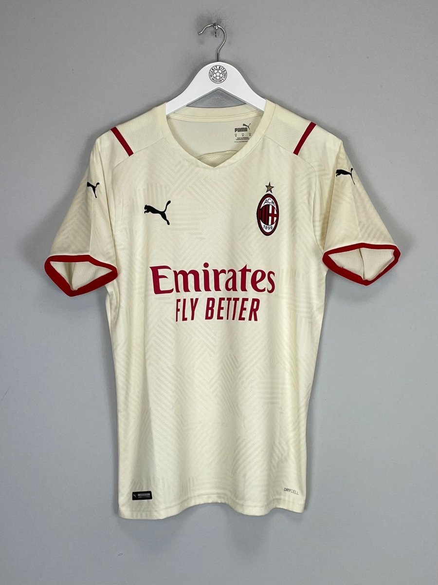 2021/22 AC MILAN AWAY SHIRT (M) PUMA - Cult Kits - Medium - Buy Vintage Football Shirts, Authentic Retro Football Shirts For Sale, Classic Football Shirts & Soccer Jersey