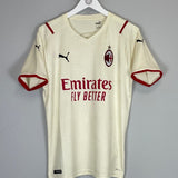 2021/22 AC MILAN AWAY SHIRT (M) PUMA - Cult Kits - Medium - Buy Vintage Football Shirts, Authentic Retro Football Shirts For Sale, Classic Football Shirts & Soccer Jersey