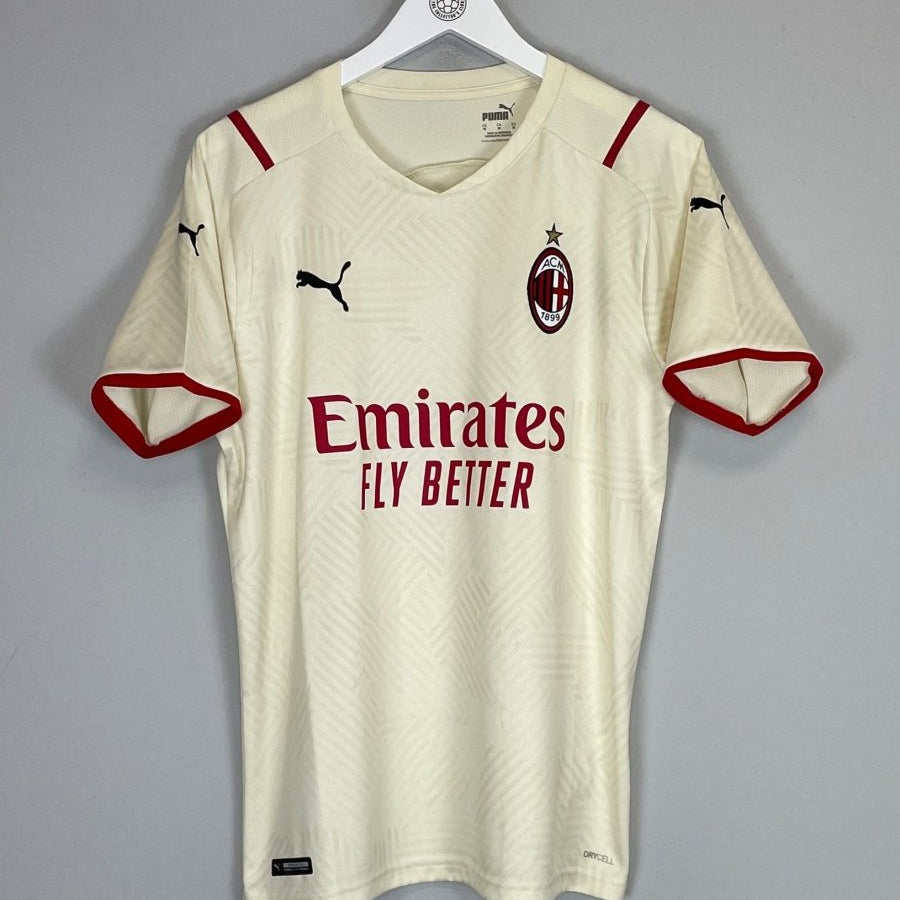 2021/22 AC MILAN AWAY SHIRT (M) PUMA - Cult Kits - Medium - Buy Vintage Football Shirts, Authentic Retro Football Shirts For Sale, Classic Football Shirts & Soccer Jersey