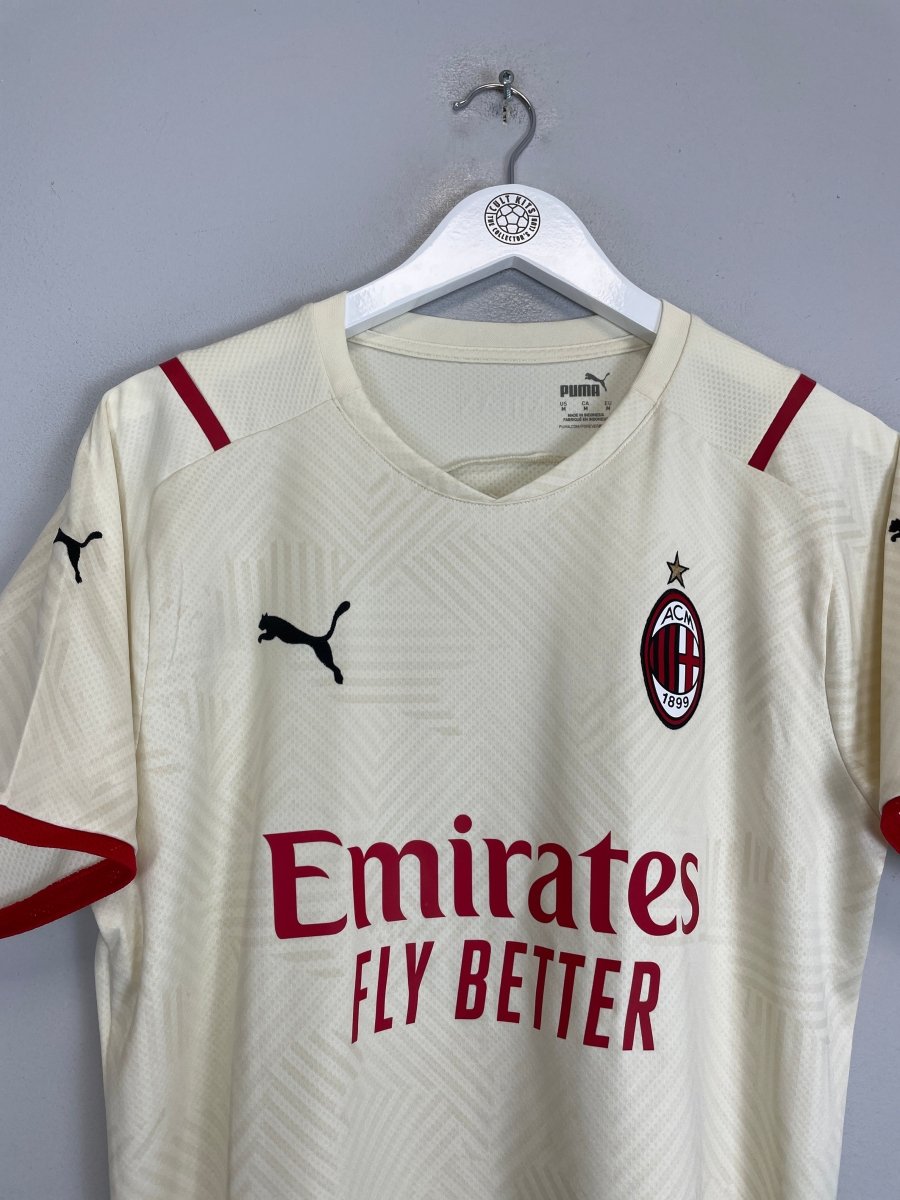 2021/22 AC MILAN AWAY SHIRT (M) PUMA - Cult Kits - Medium - Buy Vintage Football Shirts, Authentic Retro Football Shirts For Sale, Classic Football Shirts & Soccer Jersey