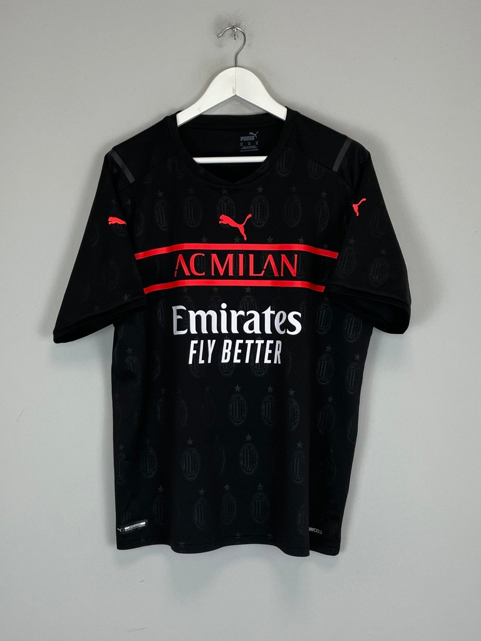 Shop 2021/22 AC MILAN THIRD SHIRT (XL) PUMA, classic football shirts, vintage football shirts & retro soccer jerseys at Cult Kits