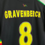 2021/22 AJAX GRAVENBERCH 8 AWAY SHIRT (XL) ADIDAS - Cult Kits - XL - Buy Vintage Football Shirts, Authentic Retro Football Shirts For Sale, Classic Football Shirts & Soccer Jersey