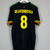 2021/22 AJAX GRAVENBERCH 8 AWAY SHIRT (XL) ADIDAS - Cult Kits - XL - Buy Vintage Football Shirts, Authentic Retro Football Shirts For Sale, Classic Football Shirts & Soccer Jersey