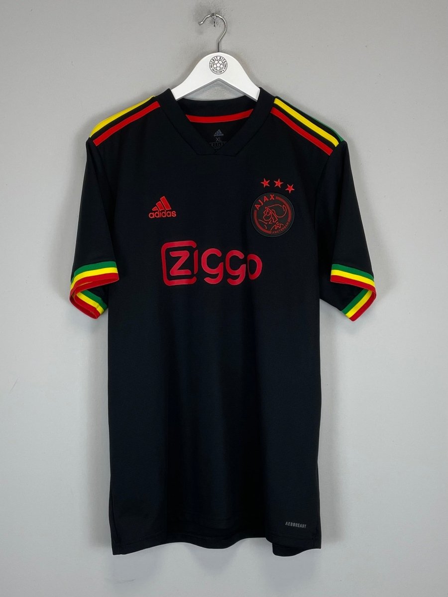 2021/22 AJAX GRAVENBERCH 8 AWAY SHIRT (XL) ADIDAS - Cult Kits - XL - Buy Vintage Football Shirts, Authentic Retro Football Shirts For Sale, Classic Football Shirts & Soccer Jersey