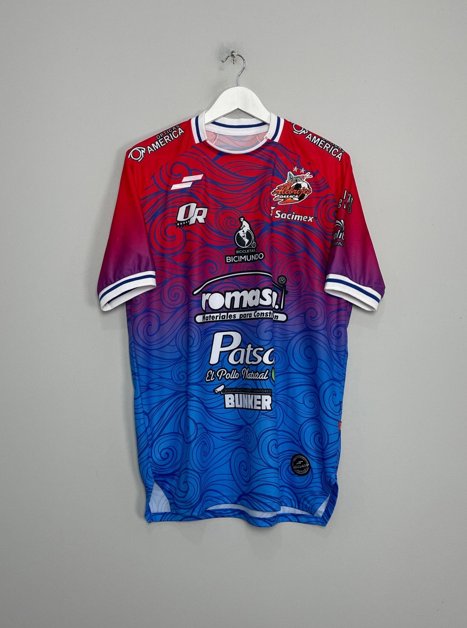 Shop 2021/22 ALEBRIJES DE OAXACA THIRD SHIRT (XL) SILVER, classic football shirts, vintage football shirts & retro soccer jerseys at Cult Kits