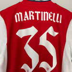 Shop 2021/22 ARSENAL MARTINELLI #35 HOME SHIRT (L) ADIDAS, classic football shirts, vintage football shirts & retro soccer jerseys at Cult Kits