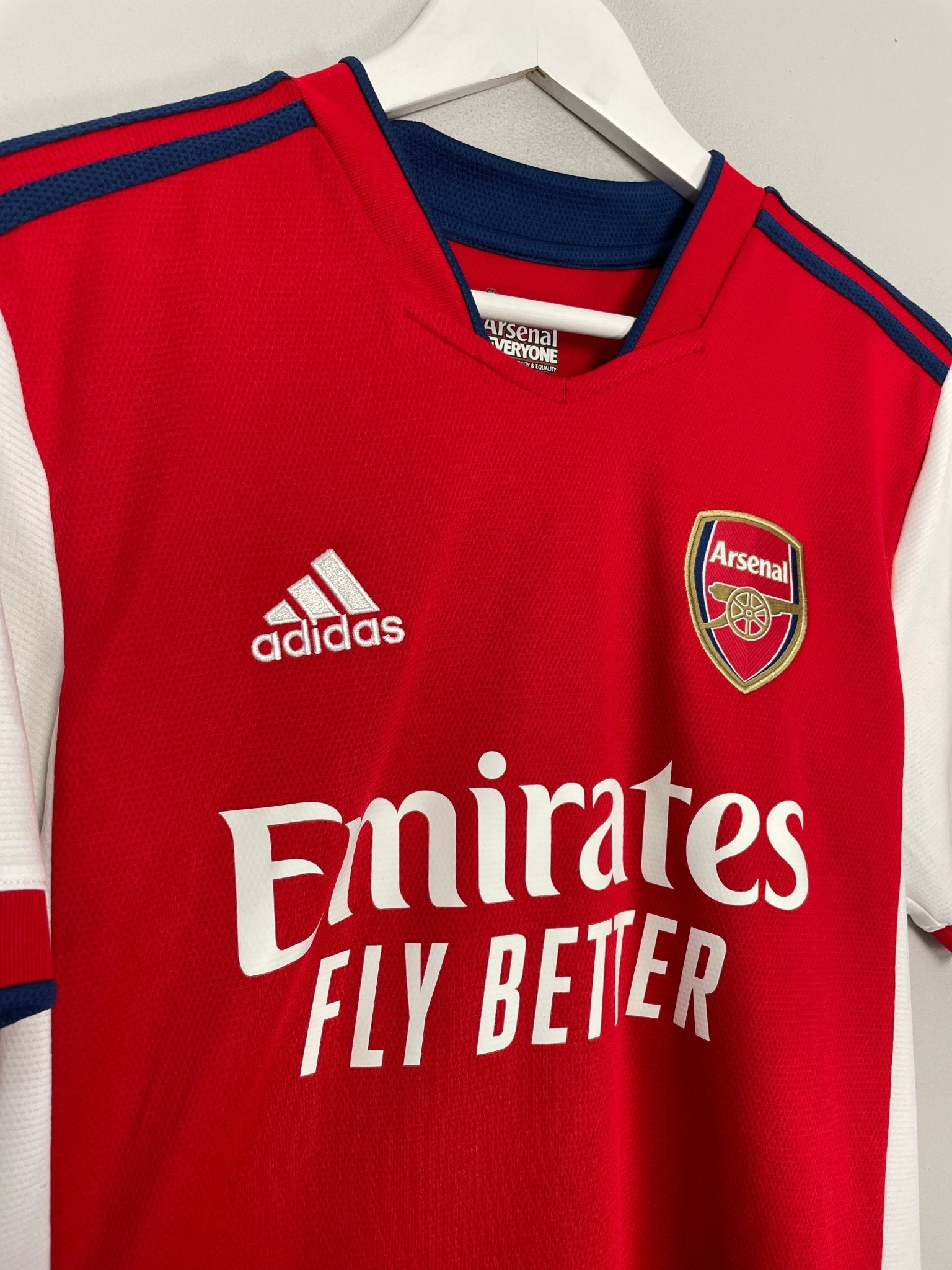 Shop 2021/22 ARSENAL SAKA #7 HOME SHIRT (L) ADIDAS, classic football shirts, vintage football shirts & retro soccer jerseys at Cult Kits