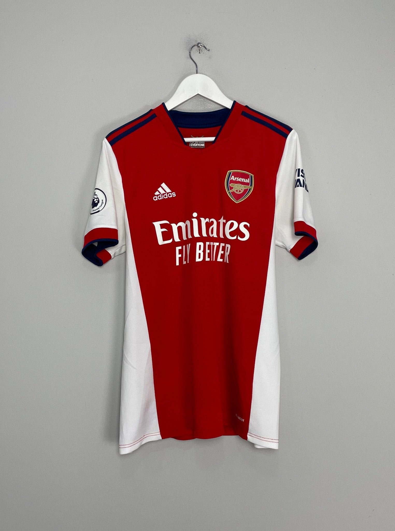Shop 2021/22 ARSENAL SAKA #7 HOME SHIRT (L) ADIDAS, classic football shirts, vintage football shirts & retro soccer jerseys at Cult Kits