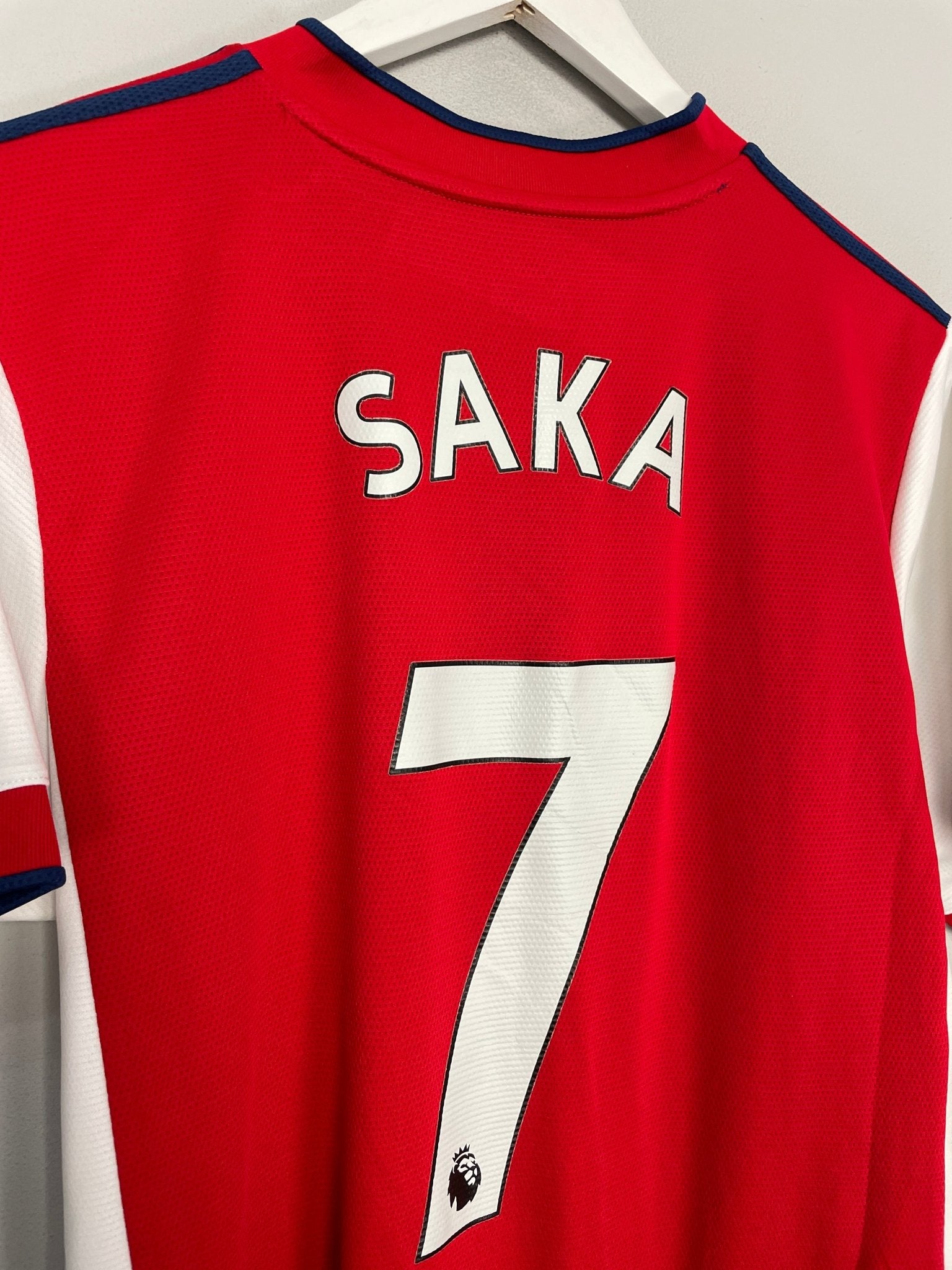 Shop 2021/22 ARSENAL SAKA #7 HOME SHIRT (L) ADIDAS, classic football shirts, vintage football shirts & retro soccer jerseys at Cult Kits