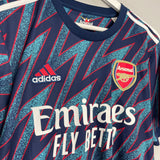 Shop 2021/22 ARSENAL WHITE #4 THIRD SHIRT (L) ADIDAS, classic football shirts, vintage football shirts & retro soccer jerseys at Cult Kits