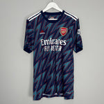 Shop 2021/22 ARSENAL WHITE #4 THIRD SHIRT (L) ADIDAS, classic football shirts, vintage football shirts & retro soccer jerseys at Cult Kits